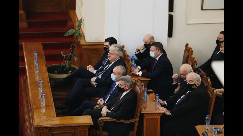 Извънредно заседание на НС за избор на кабинет