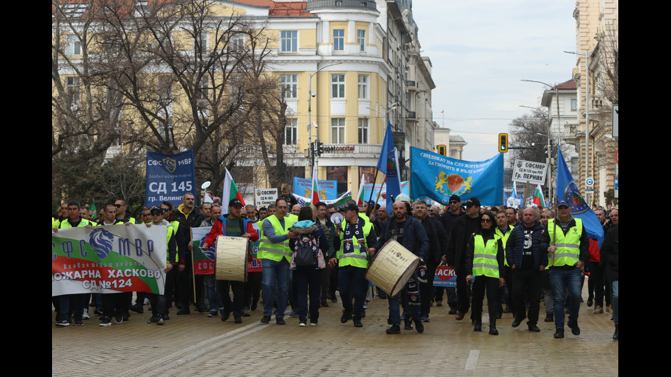 Протест на полицаи