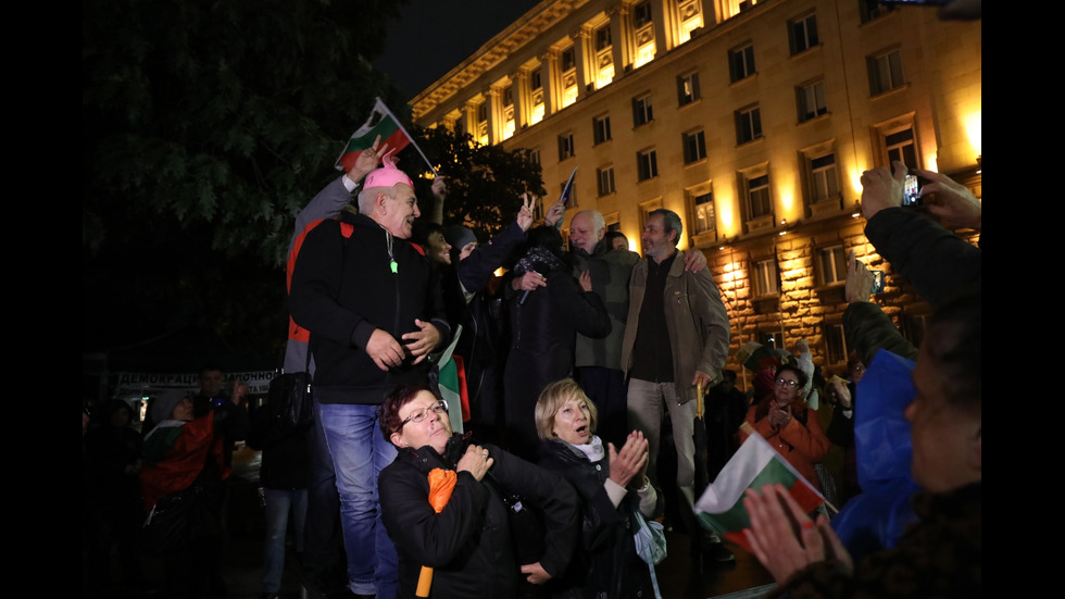 92-ра вечер на протести