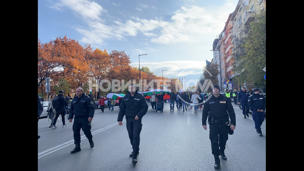 Пореден протест срещу зелените сертификати в София