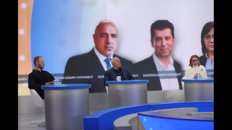 ЗАД КАДЪР: Изборното студио на NOVA