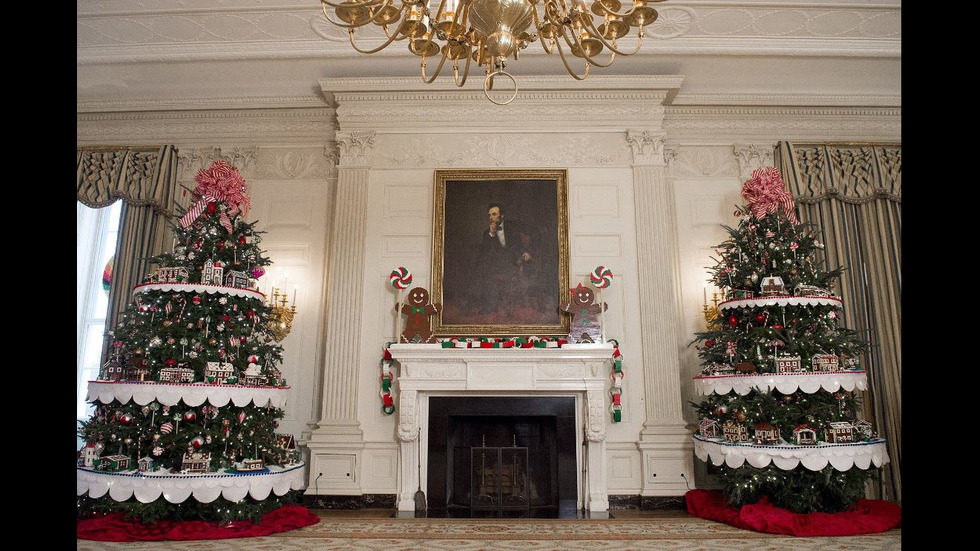 "Медени" къщички украсиха Белия дом