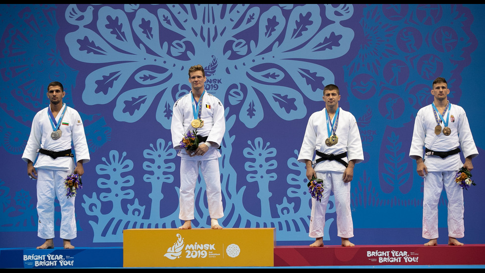 Ивайло Иванов стана европейски вицешампион по джудо на Игрите в Минск