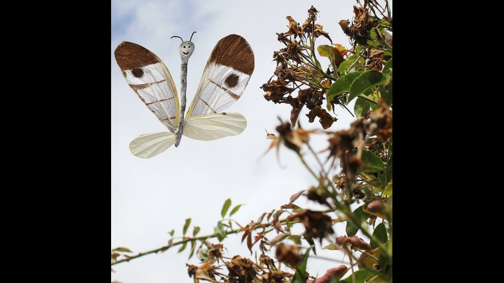 Баща създава уникални колажи с картините на 6-годишния си син