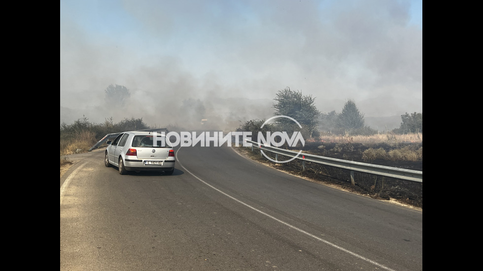 Пожар пламна край Петрич