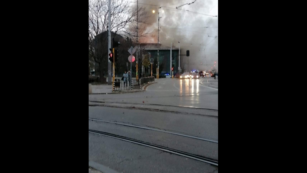 Пожар в емблематично столично заведение