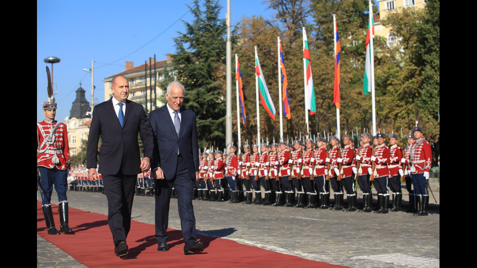 Президентът на Армения е на посещение у нас
