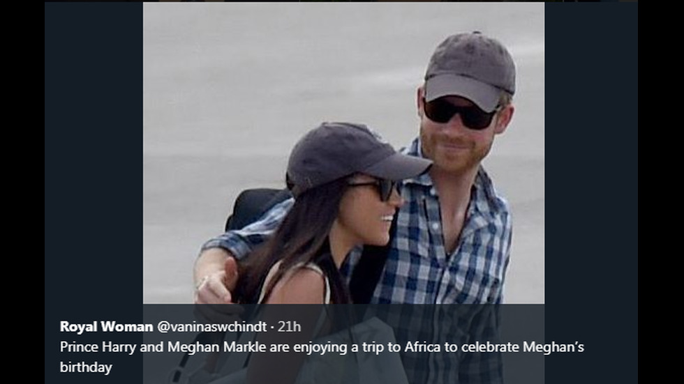 Принц Хари отведе Меган Маркъл на пътешествие в Африка
