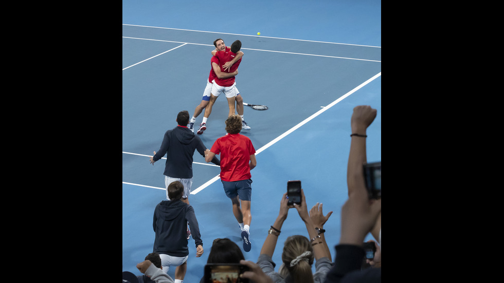 Сърбия е първият шампион на ATP Cup