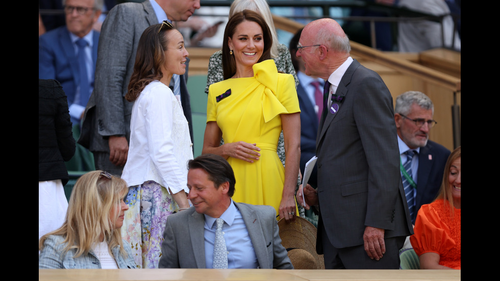 Кейт Мидълтън демонстрира стил и класа на финала на „Уимбълдън” за жени