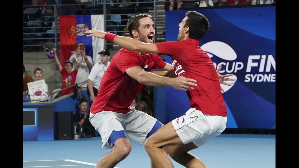 Сърбия е първият шампион на ATP Cup