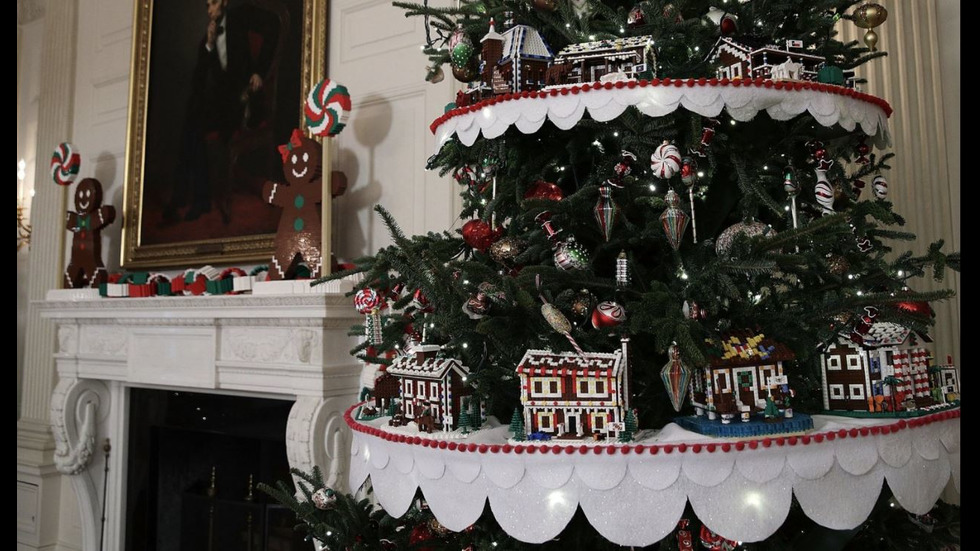 "Медени" къщички украсиха Белия дом