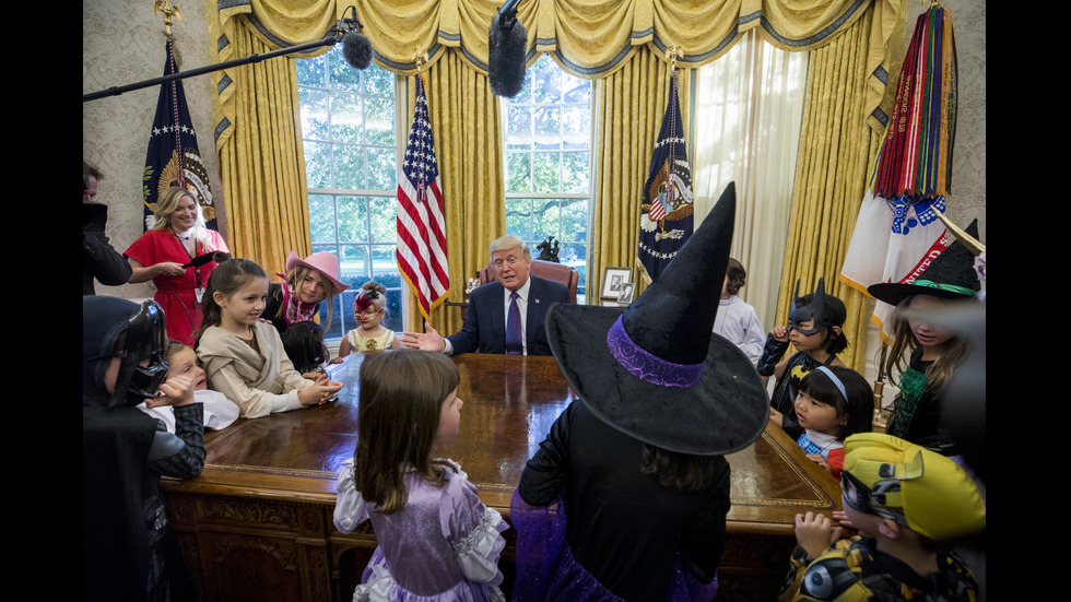 Хелоуин с Доналд и Мелания Тръмп