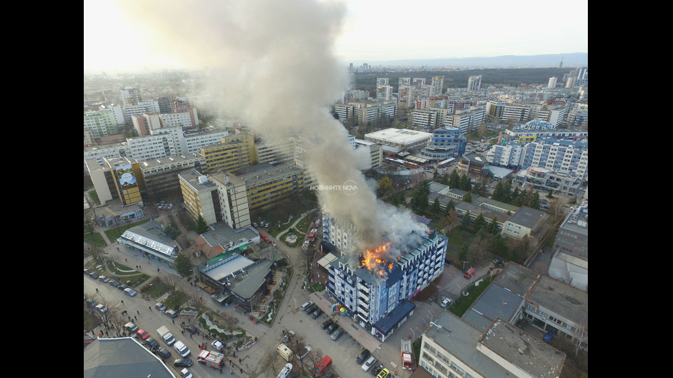 Евакуация заради пожар в „Студентски град"