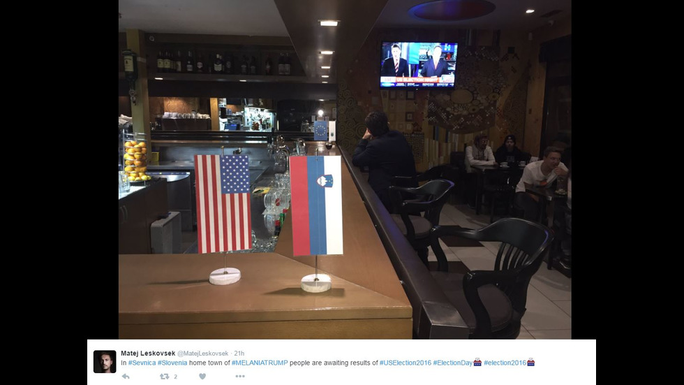 Радост в родния град на Мелания Тръмп