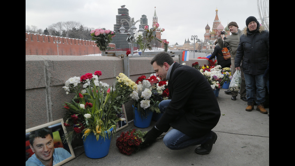 В Москва се проведе шествие в памет на Борис Немцов