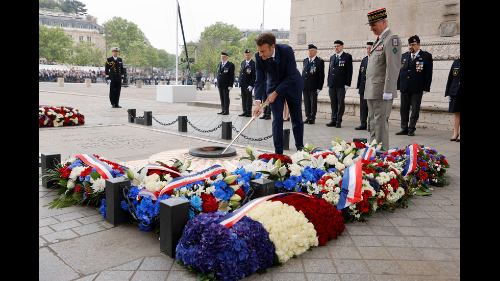 Франция чества победата над Хитлеристка Германия
