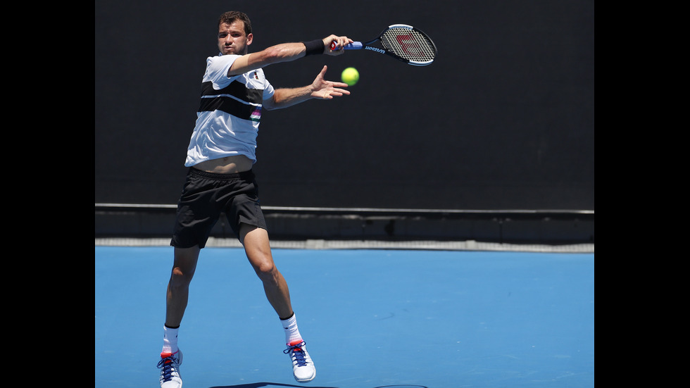 Григор Димитров с победа в първия кръг на Australian Open