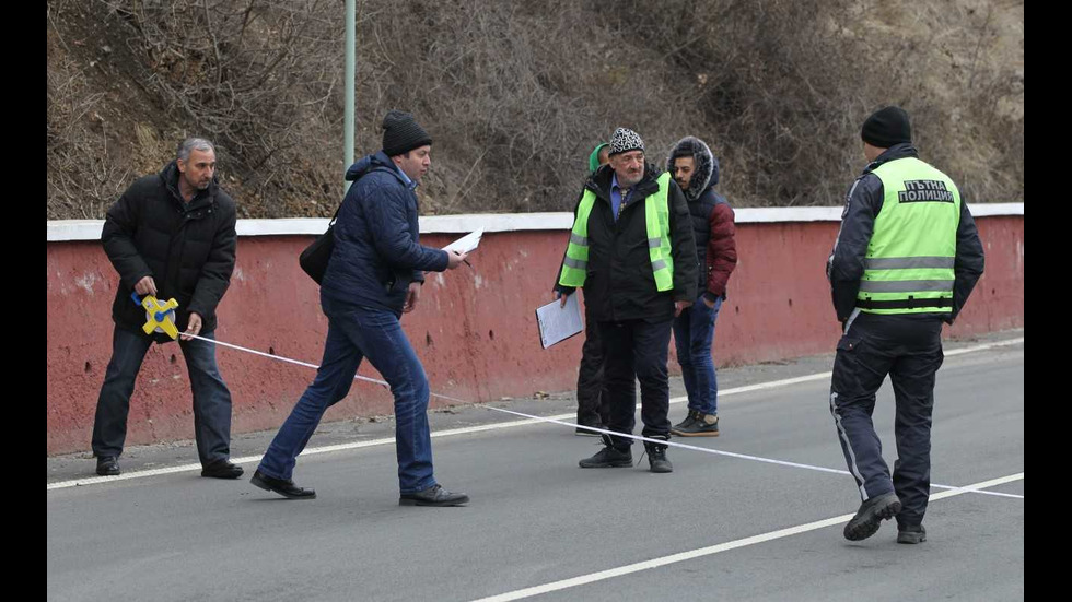 Направиха нови измервания на пътя край Своге