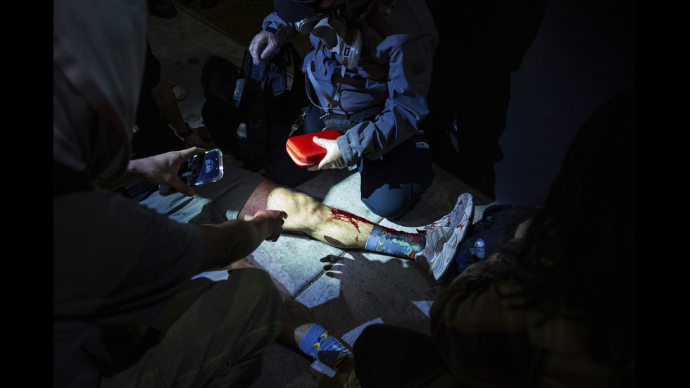 Сблъсъци между Гвардията и протестиращи в Лос Анджелис