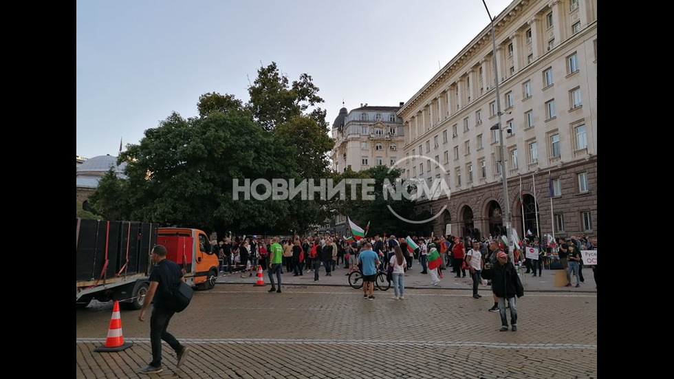 87 вечер на антиправителствени протести
