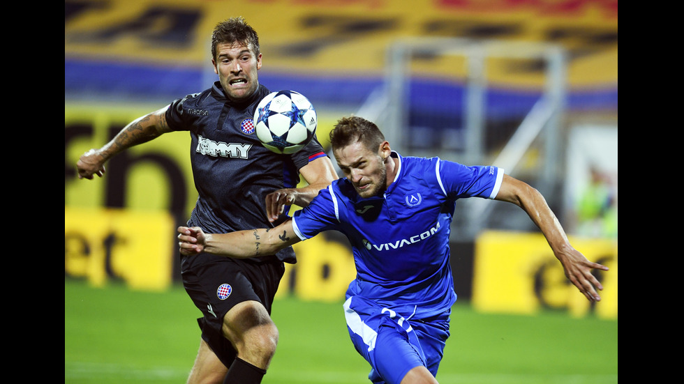 "Левски" загуби от "Хайдук" и отпадна от "Лига Европа"