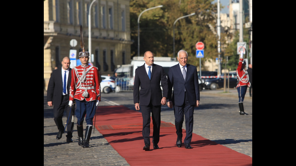 Президентът на Армения е на посещение у нас