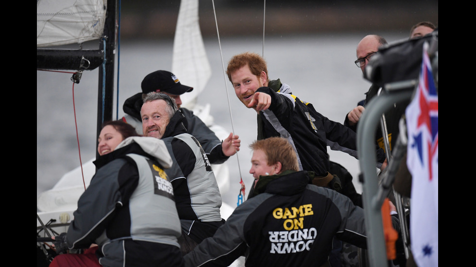 Принц Хари е на официално посещение в Австралия