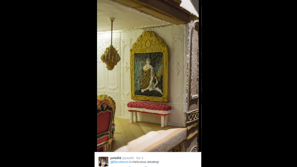 Кулинарни "архитекти" сътвориха дворец от меденки