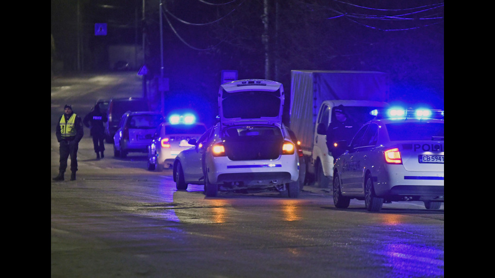 Полицейска патрулка катастрофира в столичния квартал "Бояна"