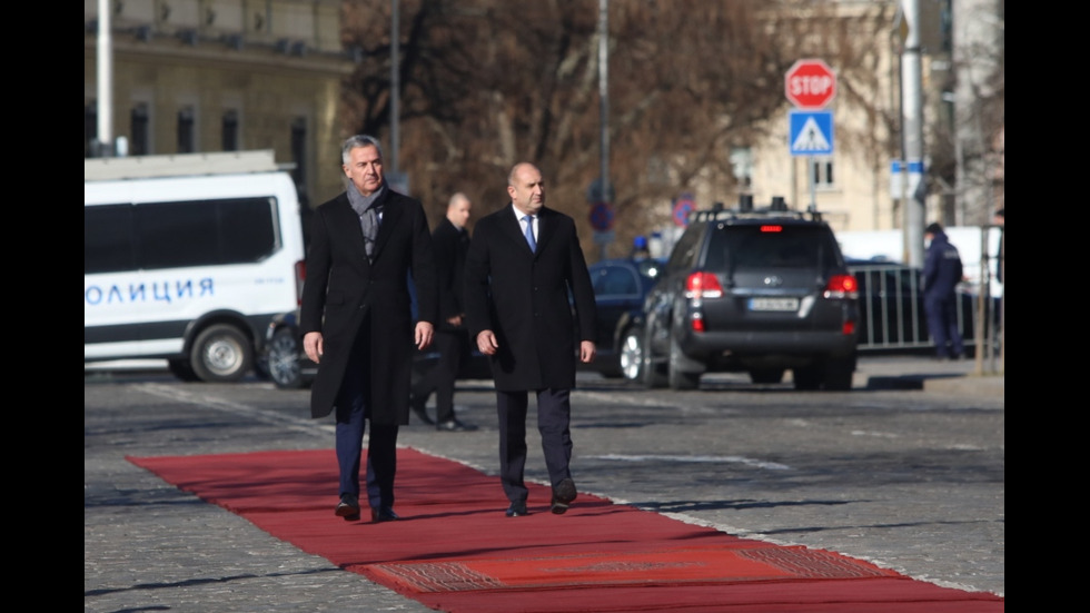 Президентът на Черна гора - на официално посещение у нас