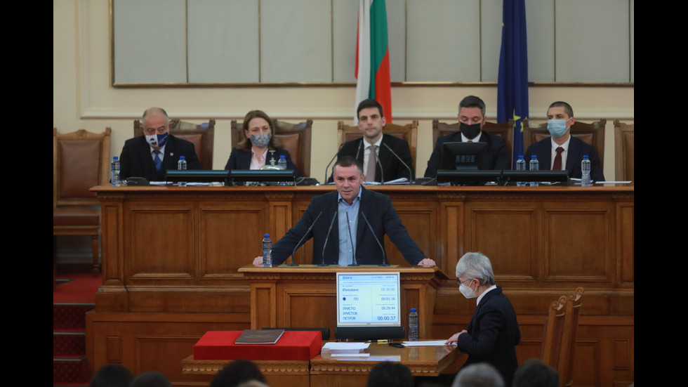 Извънредно заседание на НС за избор на кабинет