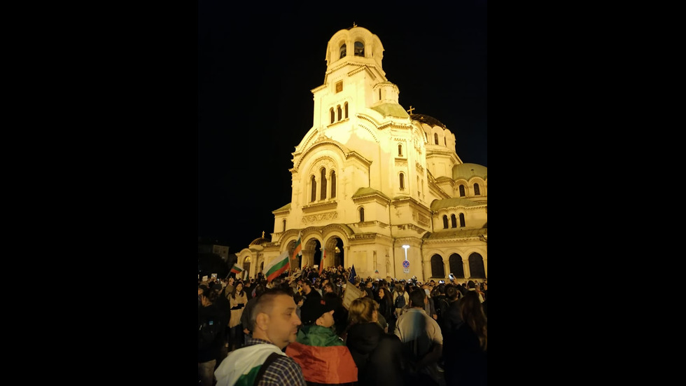 87 вечер на антиправителствени протести