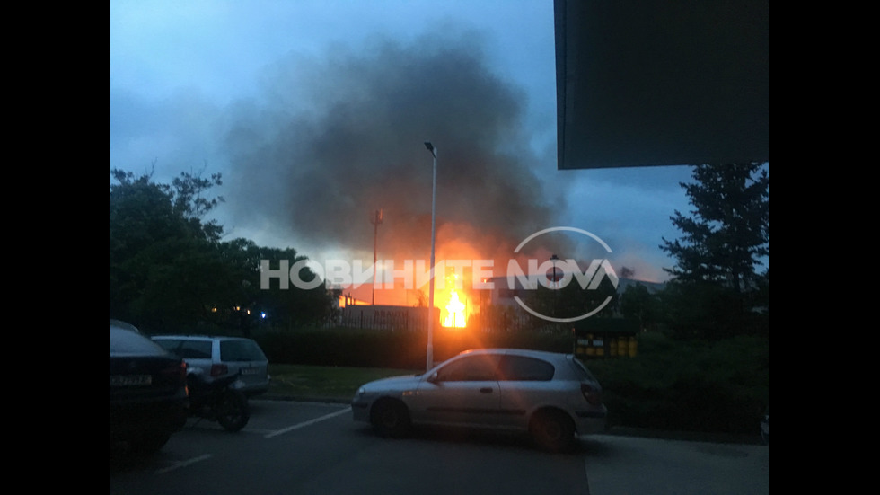 Голям пожар в София