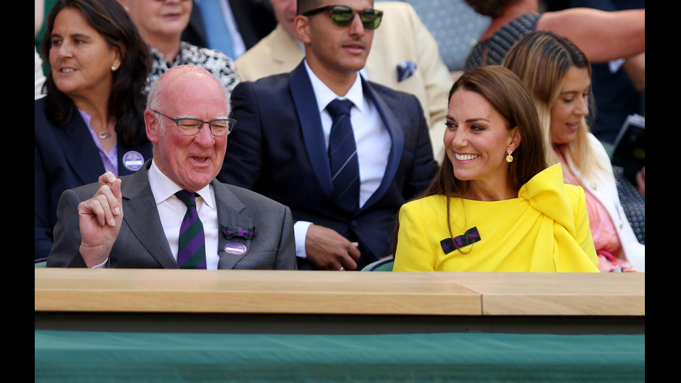 Кейт Мидълтън демонстрира стил и класа на финала на „Уимбълдън” за жени