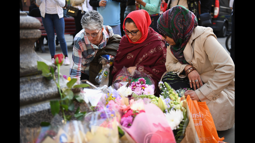 Бдение в памет на жертвите на атентата в Манчестър