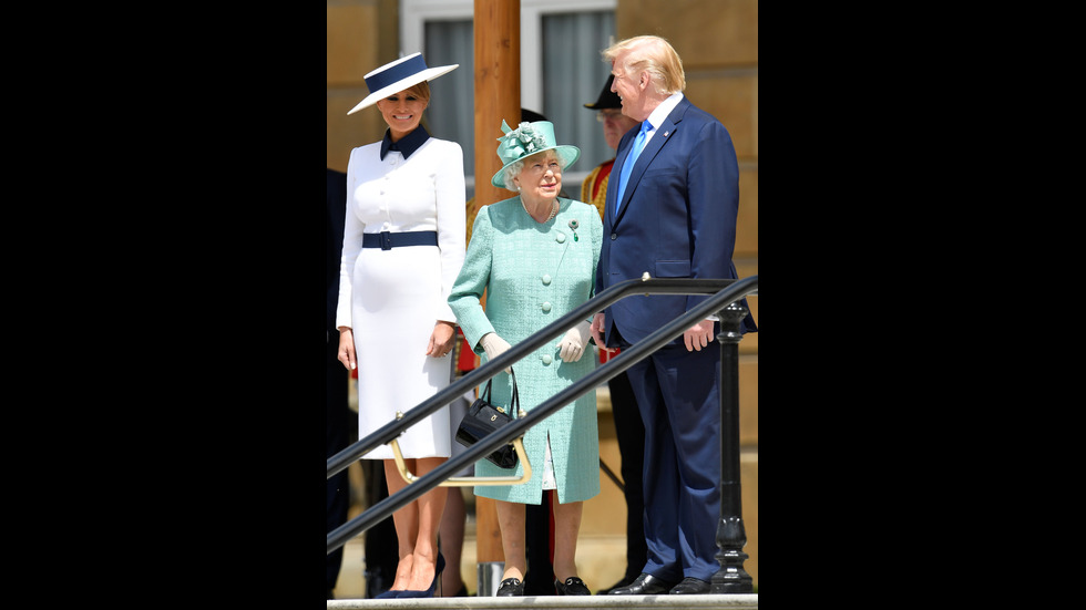 Семейство Тръмп пристигна на официална визита във Великобритания