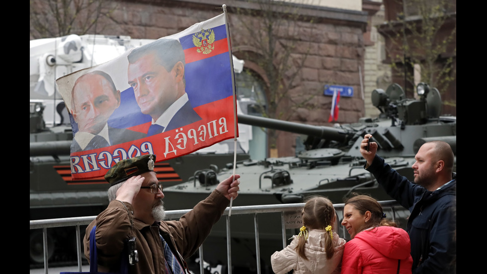 Репетиция за военния парад в Москва