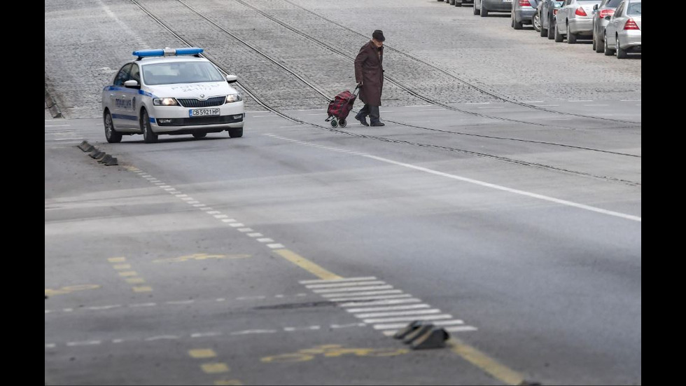 Полицаи съставят актове от по 5 000 лева за разходка в София