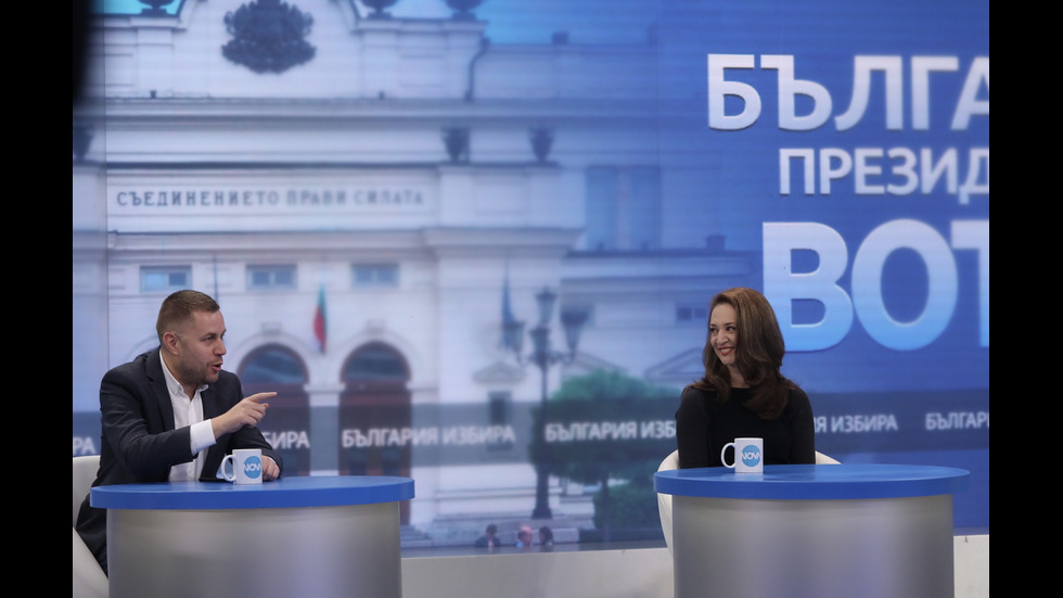 ЗАД КАДЪР: Изборното студио на NOVA