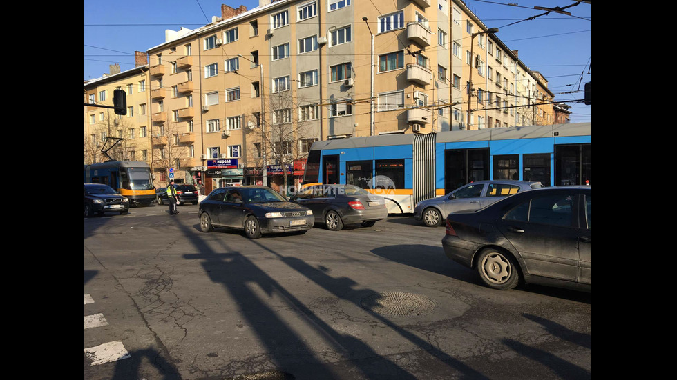 Инцидент в центъра на София