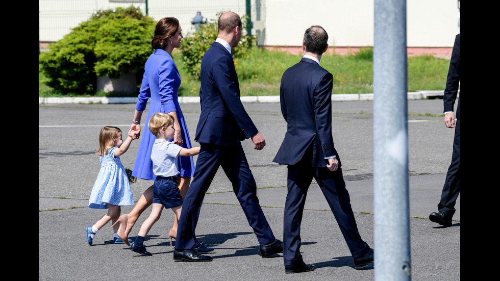 Принц Уилям и семейството му в Германия