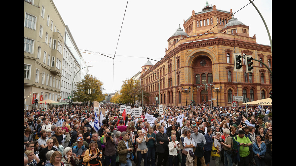 Масови протести в Германия срещу антисемитизма