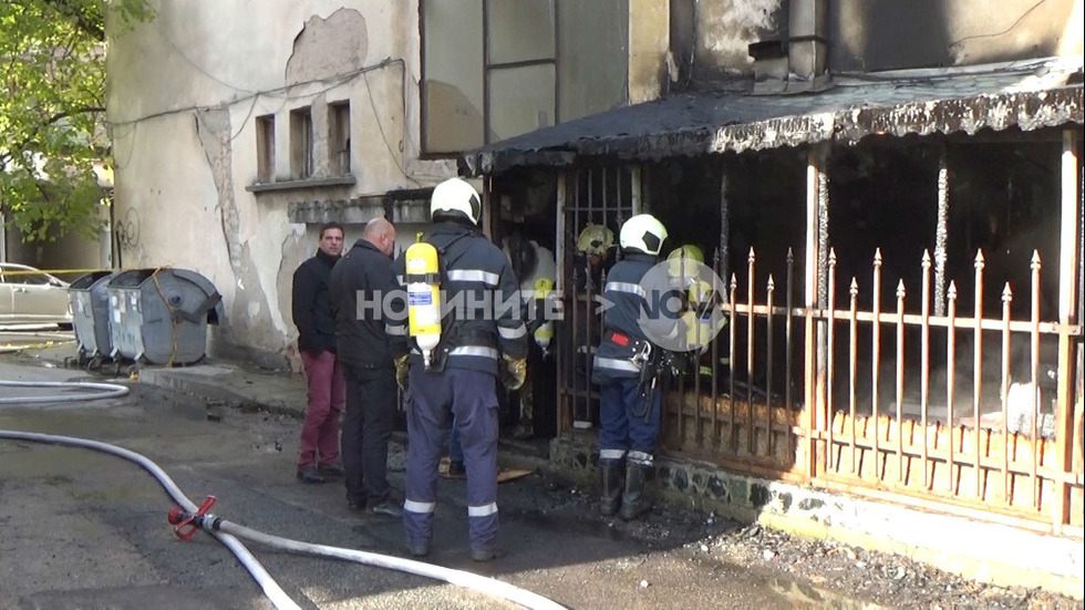 Пожар в ресторант във Враца