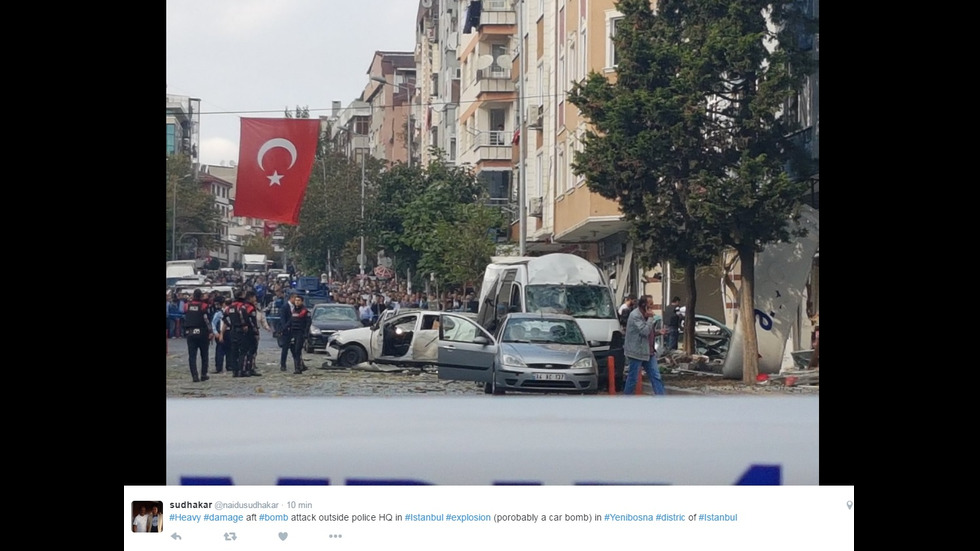 Взрив в Истанбул