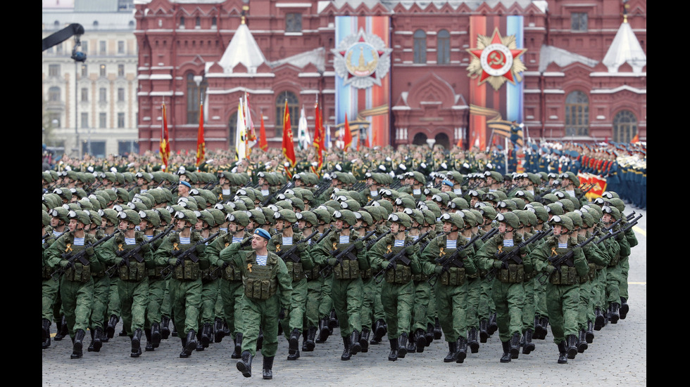 Денят на победата на Червения площад в Москва