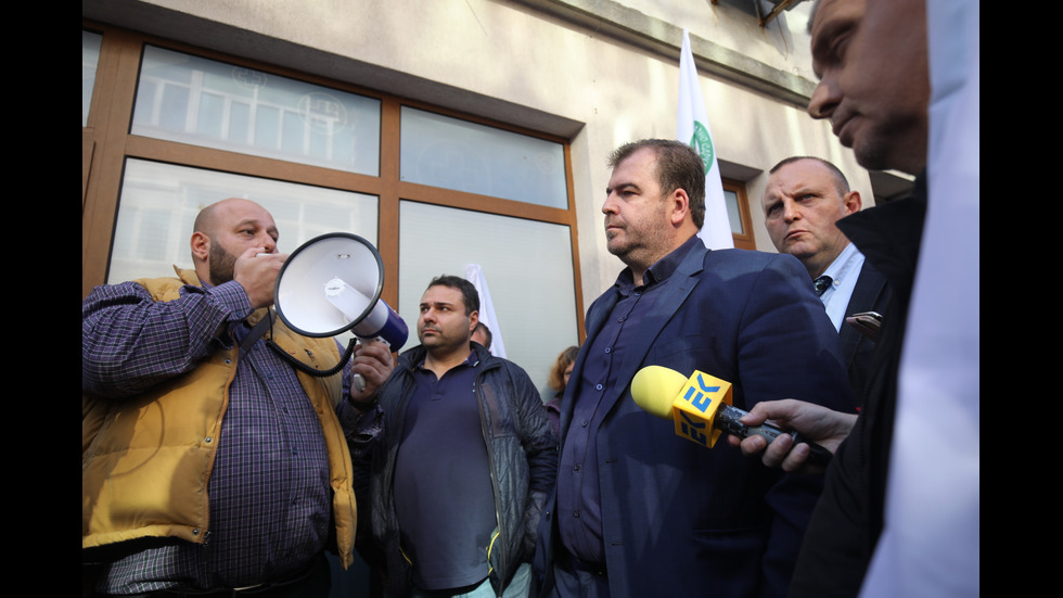 Протест на лозари в София