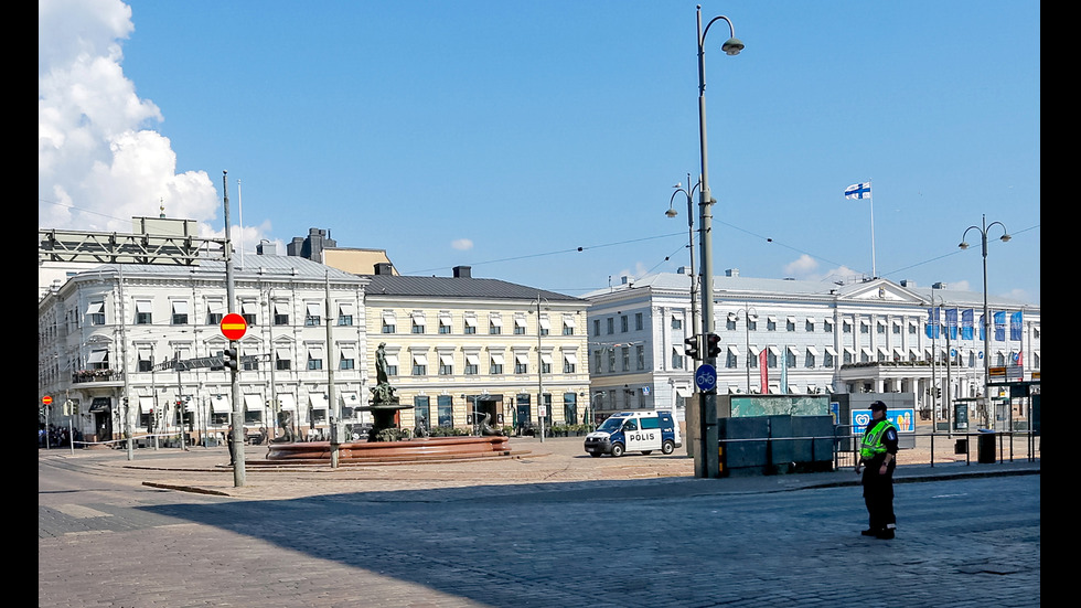 Пристигането на Тръмп и Путин във Финландия