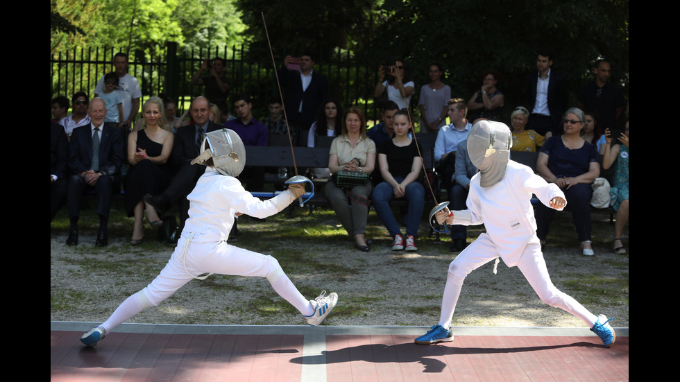 Симеон Сакскобургготски - патрон на тържеството по повод 10-тата годишнина на Фехтовална академия "Васил Етрополски"