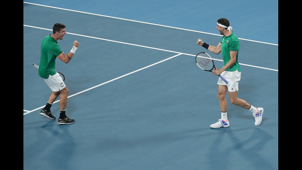 България - Великобритания (двойки), ATP Cup